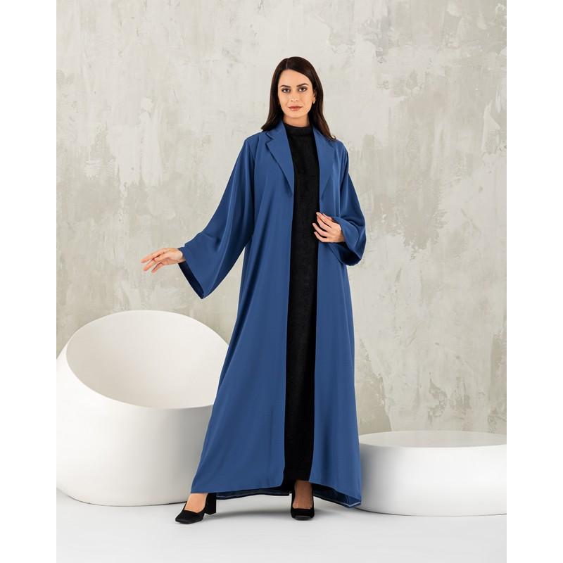 Blue Butterfly Abaya