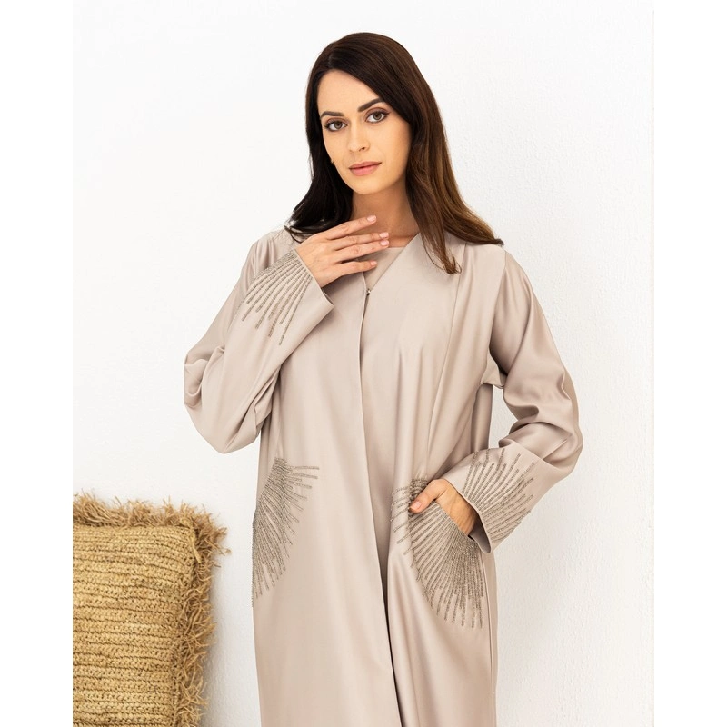 Skin beige Abaya