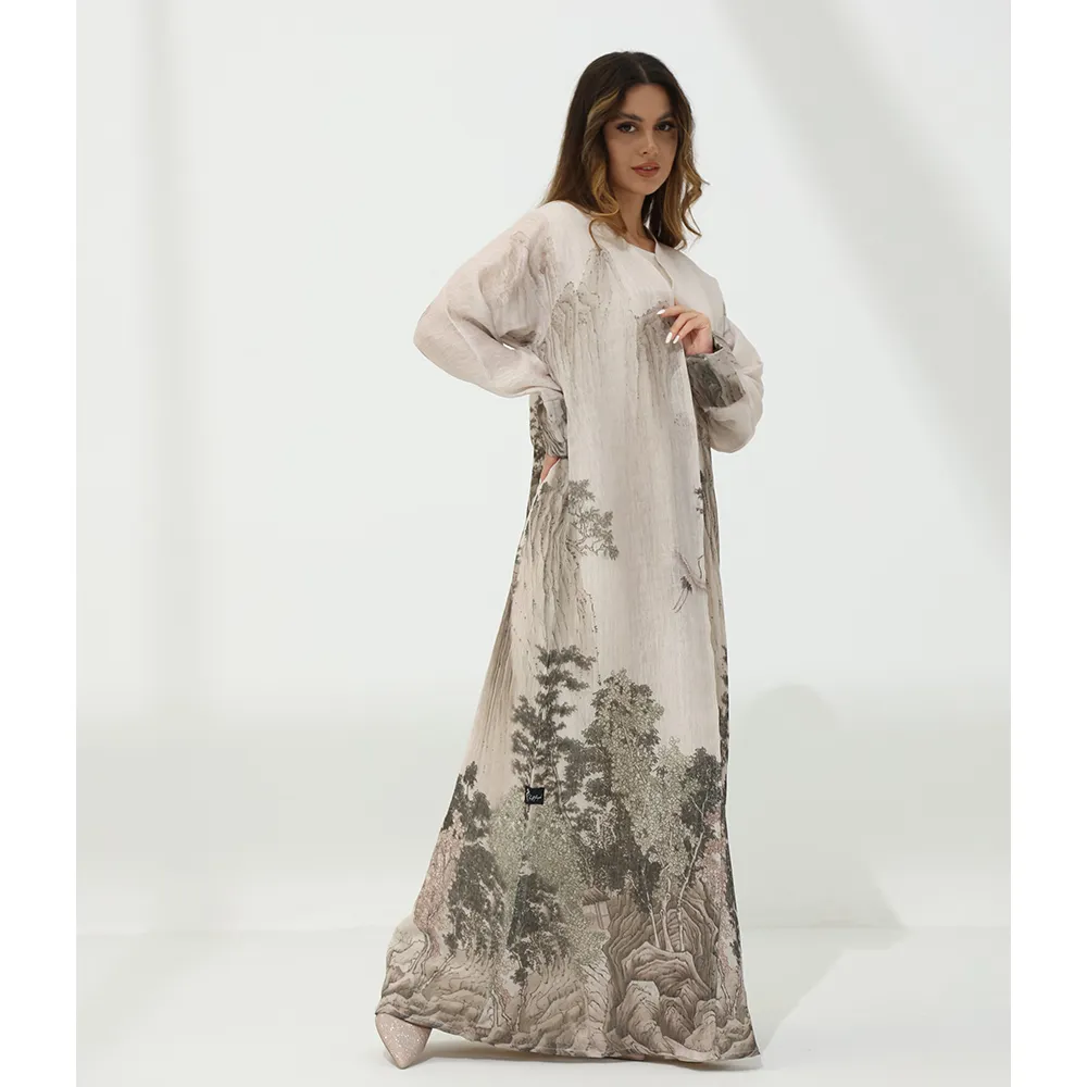 Light pink waterfall