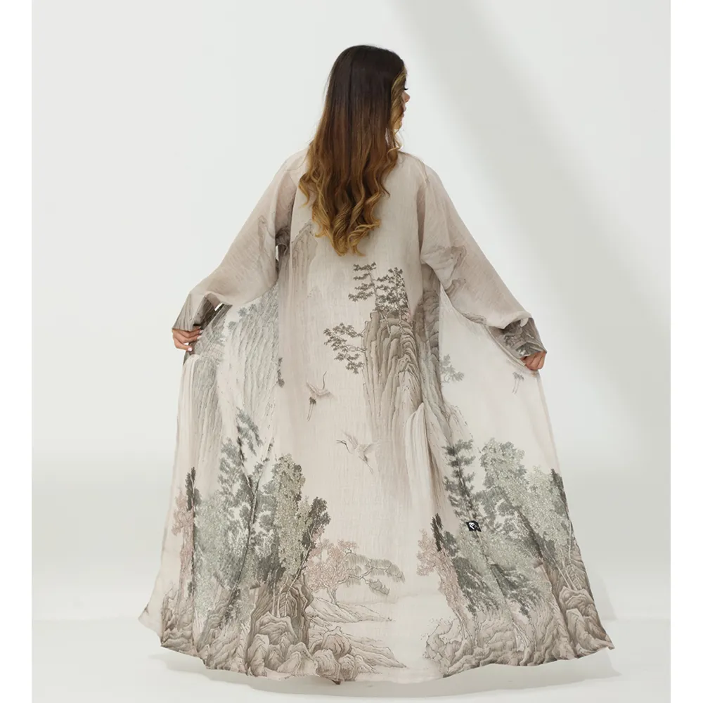 Light pink waterfall