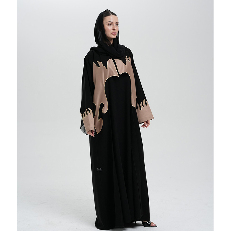 Black and beige
