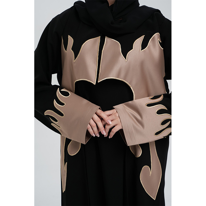 Black and beige