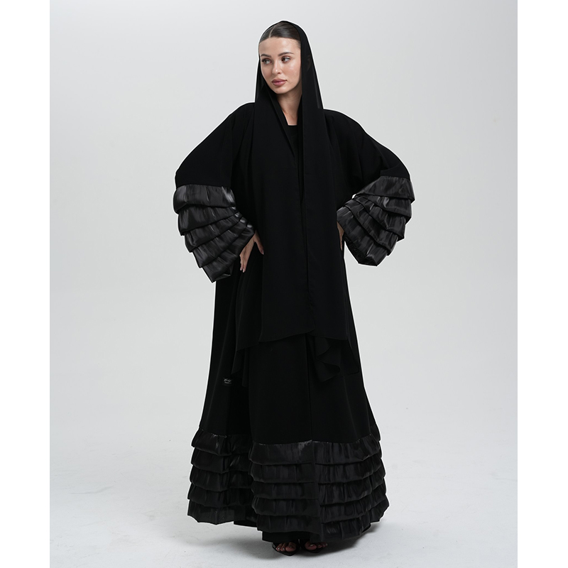 Frill abaya