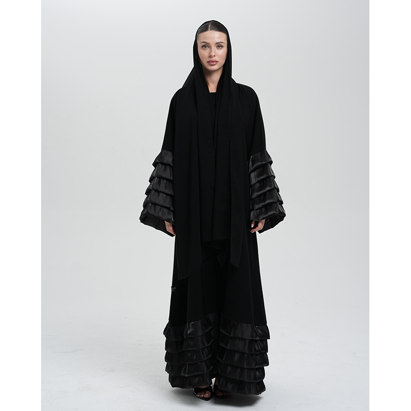Frill abaya