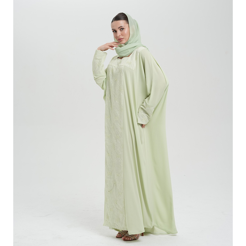 Pale green kaftaan