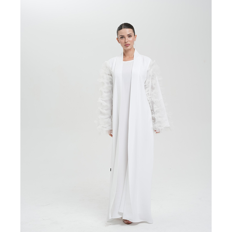 Flounce abaya