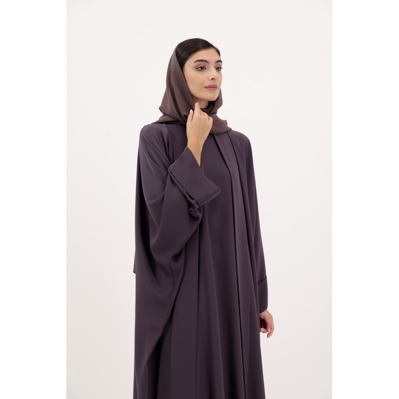 Deep puple abaya