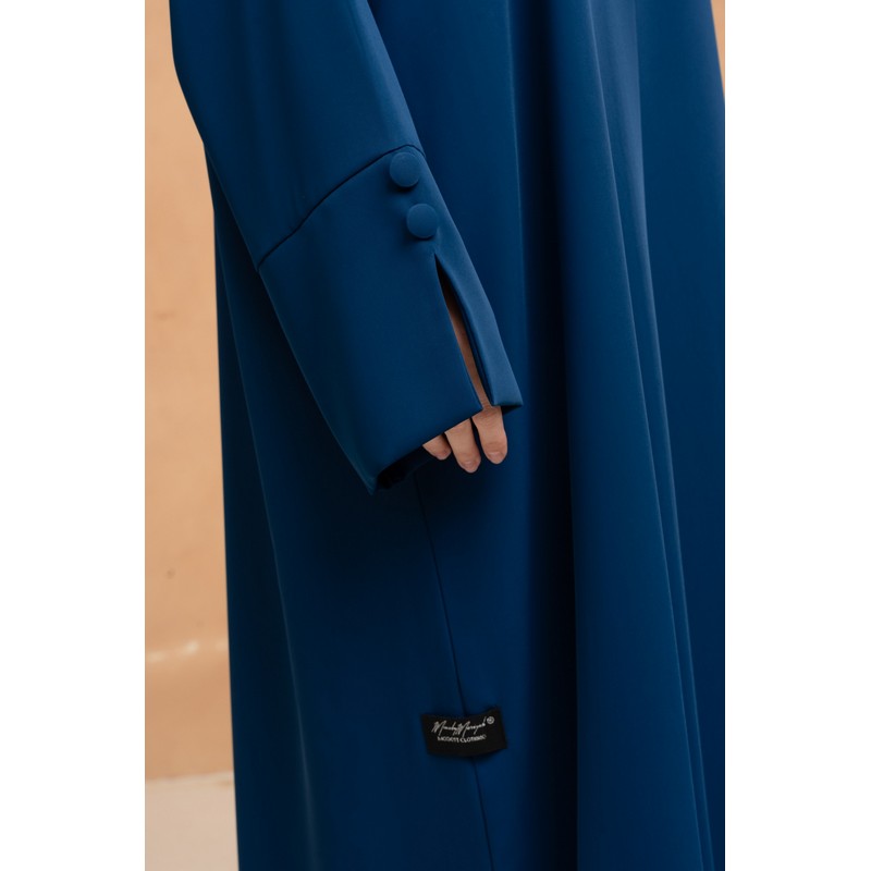 Cobalt blue abaya