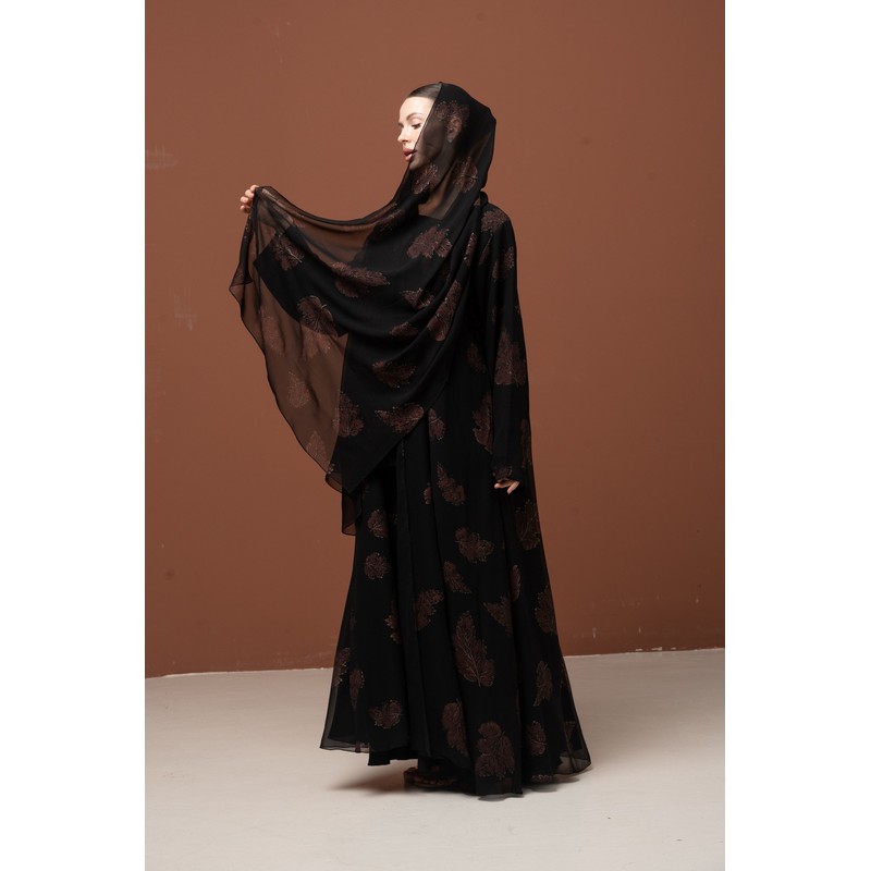 Fall leaves abaya