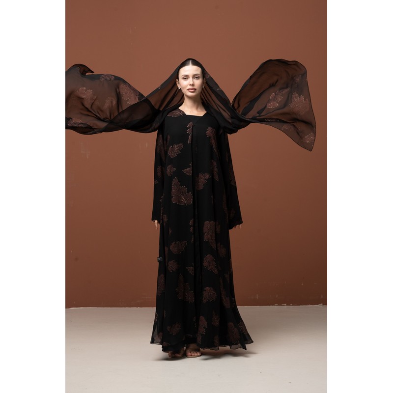 Fall leaves abaya