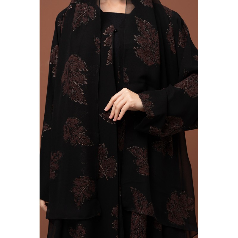 Fall leaves abaya