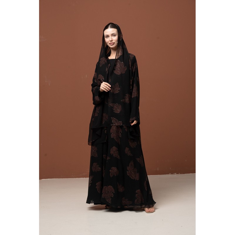 Fall leaves abaya
