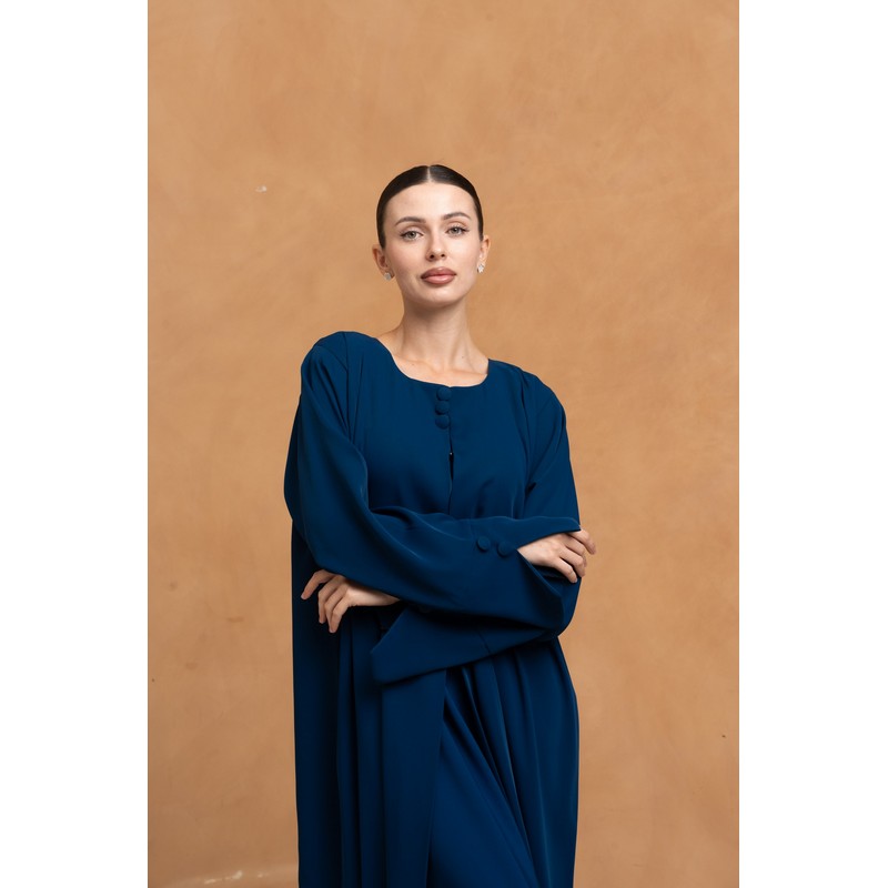 Cobalt blue abaya