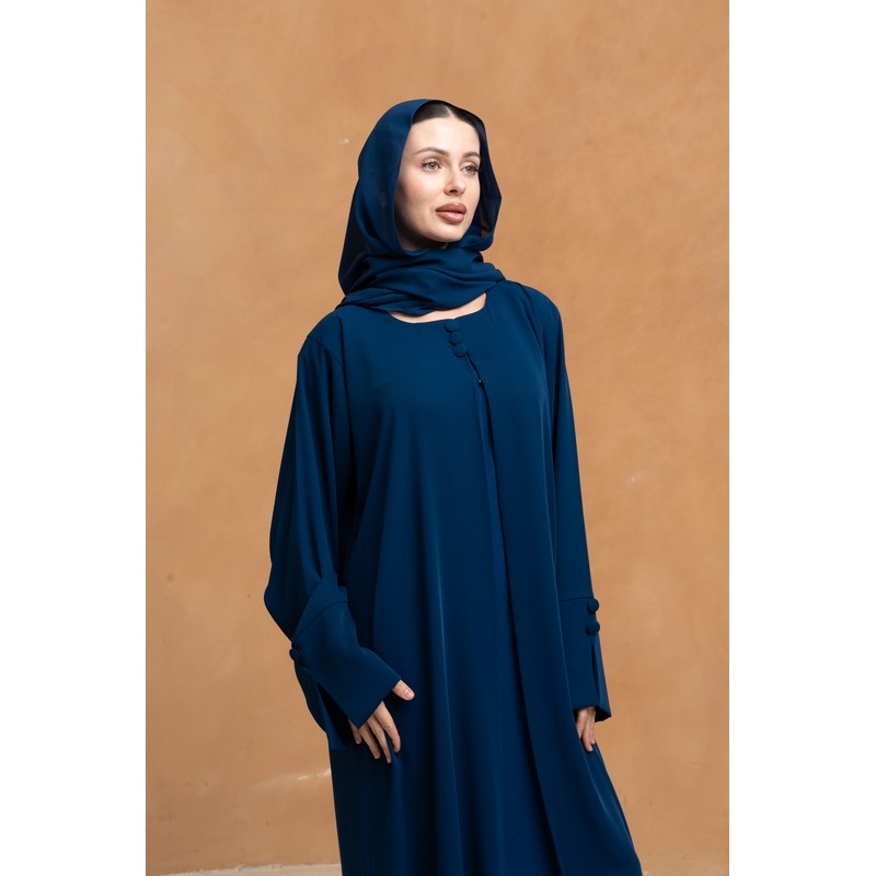 Cobalt blue abaya