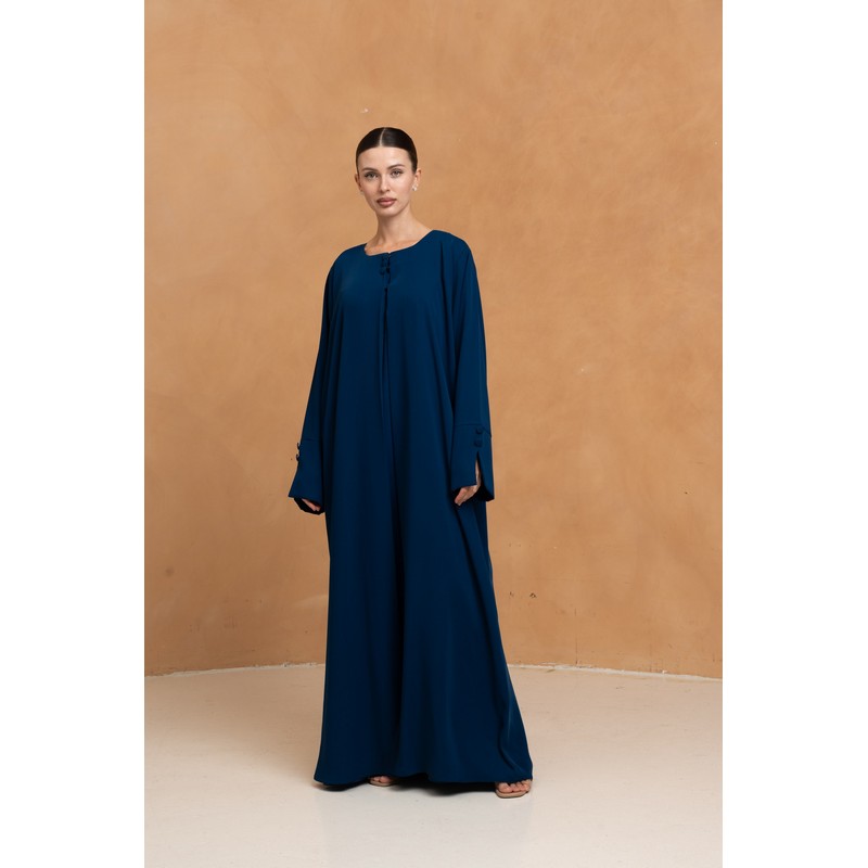 Cobalt blue abaya