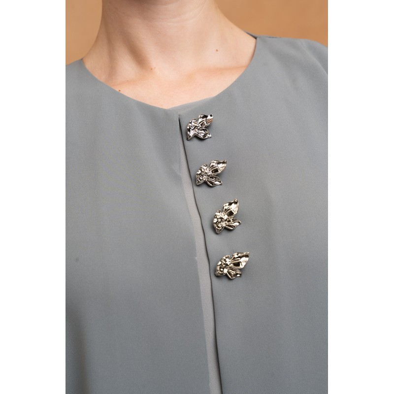 Clover Sage green abaya