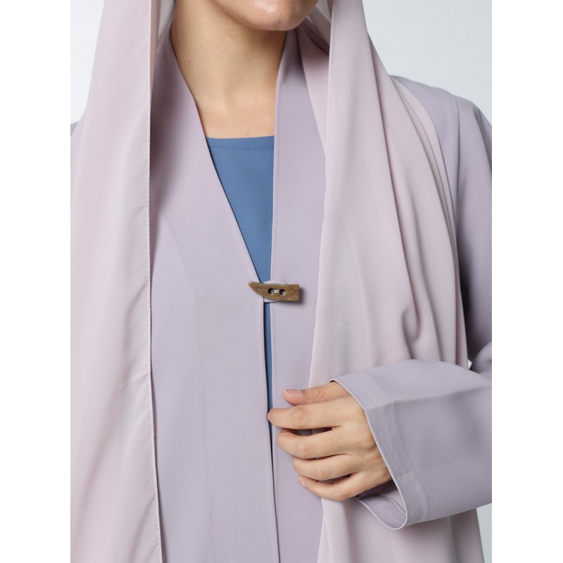 Mauve and jeans blue
