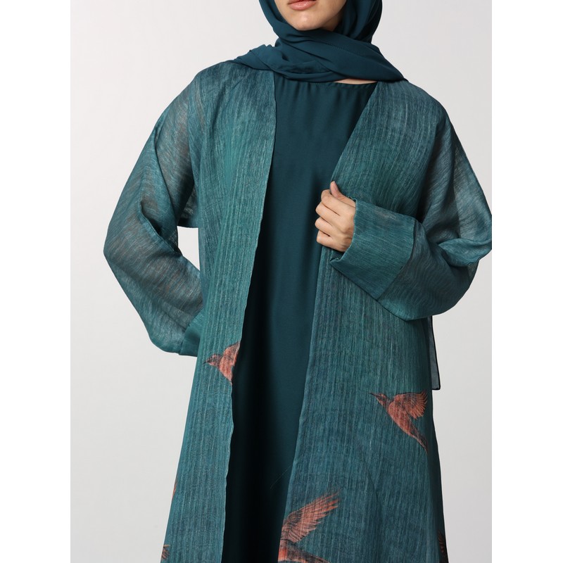 Turkish teal green