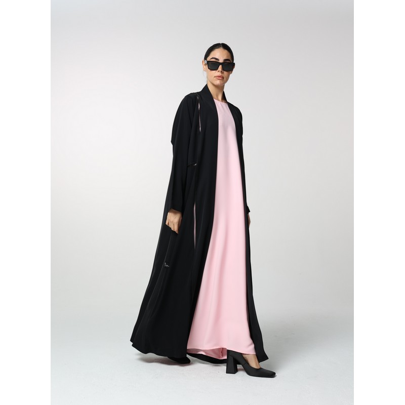 Black and baby pink