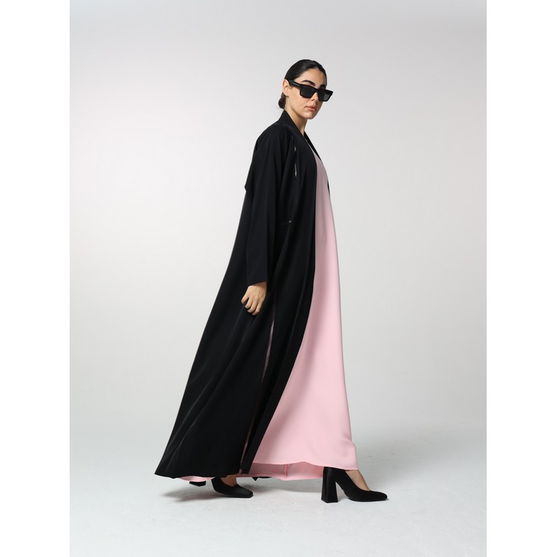 Black and baby pink