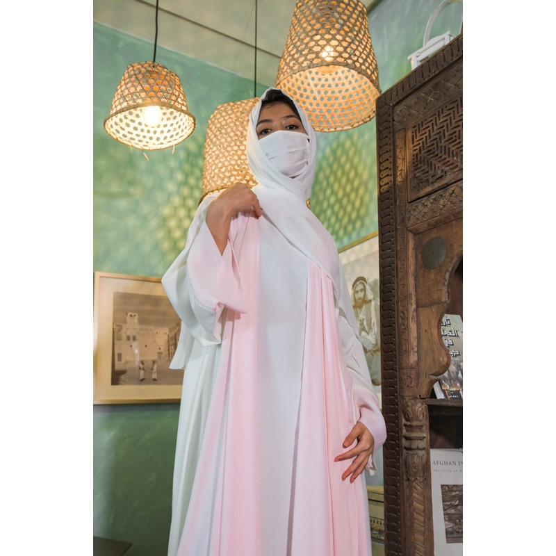 Blush Abaya