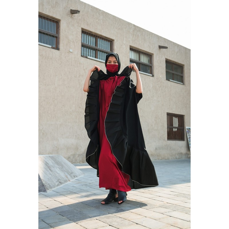 Ruffles Abaya